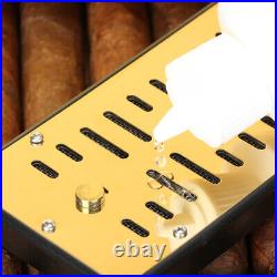 Cigar Humidor Luxury Humidor Box Cigar Case Humidifier Hygrometer Cedar Wood