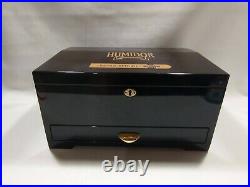 Cigar Humidor Supreme Limited Edition 2000 with Hydrometer no keys Collector Box