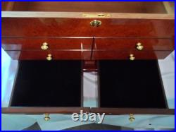 Cigar Humidor Wood Chest Box Storage for Cigars by Quality Importers