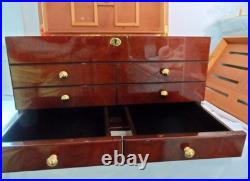 Cigar Humidor Wood Chest Box Storage for Cigars by Quality Importers