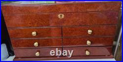 Cigar Humidor Wood Chest Box Storage for Cigars by Quality Importers