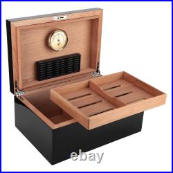 Cigar Storage Case Cedar Wood Cigarette Box Portable Cigarette Container Humidor