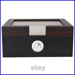 Cigar Travel Humidor Case Cedar Wood Portable Cigar Humidor Holder Storage Box