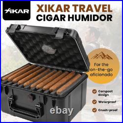 Cigar Travel Humidor Case Crushproof Airtight Waterproof Cigar Case with Magne