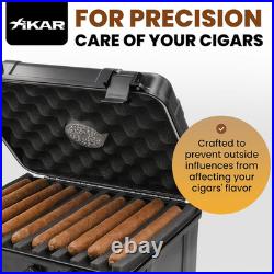 Cigar Travel Humidor Case Crushproof Airtight Waterproof Cigar Case with Magne