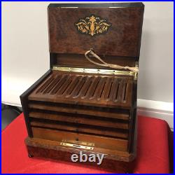 Cigar box (humidor), France, late 19th century
