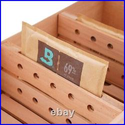 Cigarism Solid Spanish Cedar Fermentation Cigar Humidor Box 120 Count Cn