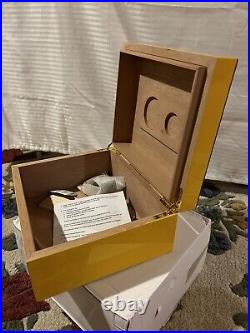 Cohiba 25+ Count Cigar Humidor Box Cabinet Humidifier Spanish Cedar Beautiful