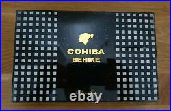 Cohiba Behike BHK 52 Empty Wooden Box Humidor Velvet Cover & Carton New