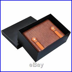 Cohiba Brown Classic Cerdar Wood Travel Cigar Case Humidor Box 25-40 Counts