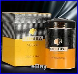 Cohiba Cigar Ceramics Tube Travel Luxury Humidor Case Holder Tubes W Gift Box