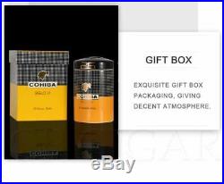 Cohiba Cigar Ceramics Tube Travel Luxury Humidor Case Holder Tubes W Gift Box