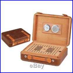 Cohiba Classic Cerdar Wood Cigar Case Humidor Box 25-40 Cts Travel Humidifier