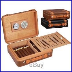 Cohiba Classic Cerdar Wood Cigar Case Humidor Box 25-40 Cts Travel Humidifier