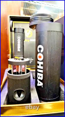 Cohiba Humidor Wallers Gift Box With Limited Lighter Beautiful Cutter 3in1