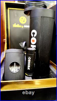 Cohiba Humidor Wallers Gift Box With Limited Lighter Beautiful Cutter 3in1