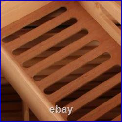 Cohiba Large Capacity Humidor Box Cedar Wood Cigar Case Glossy Piano Finish Gift