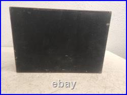 Contemporary Wood Inlaid Cigar Humidor Box