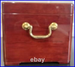Cuban Crafters Hygrometer Humidifier Hand Made X Large Cigar Box 15x9x8 Cuban Crafters Hygrometer Humidifier Hand Made X Large Cigar Box 15x9x8
