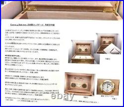 Cuervo y Sobrinos Humidors luxurious cigar storage box 25x33x18.5 cm NEW