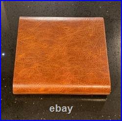 Davidoff Cigar Case brown wooden humidor without box