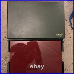 Davidoff No. 4 Acajou Rouge (Red Mahogany) Humidor with box & key