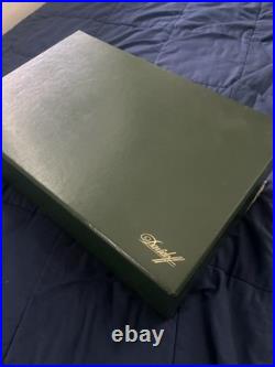 Davidoff No. 4 Acajou Rouge (Red Mahogany) Humidor with box & key
