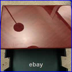 Davidoff No. 4 Acajou Rouge (Red Mahogany) Humidor with box & key