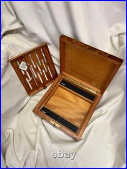 Davidoff Swiss Handmade Burl Wood Cigar Humidor Box Luxury Gloss 24.5cm