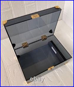 Davidoff without box ZINO humidor Cigar Case Black Gold acrylic