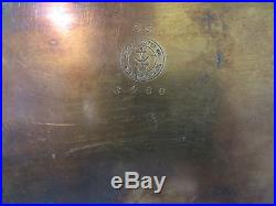 Derby Silver Co. Quadruple Plate Repousse Humidor Cigarette Tobacco Box Rare