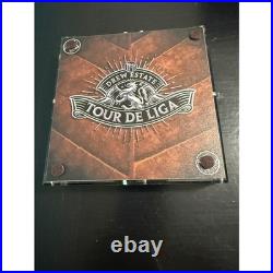 Drew Estate Tour De Liga Crystal Cigar Ashtray Humidor Supreme Square Glass Box
