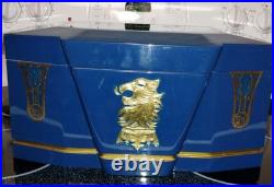 Drew Estate Undercrown Luxury Cigar Humidor Navy Royal Blue Excellent Condition