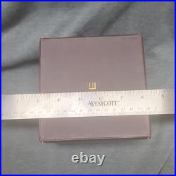 Dunhill Brown Leather Ciggarillo Humidor Box with Cedar Interior Read
