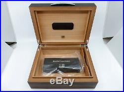 Dunhill White Spot Macassar Ebony 50 Count Cigar Humidor NEW IN BOX