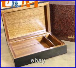 Dunhill wood humidor Cigar Case black with box