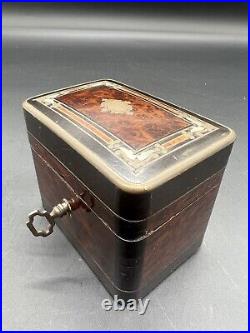 Early 1800's Inlaid Tobacco Honors Box