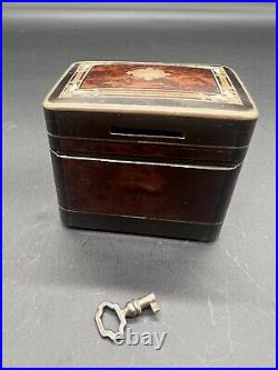 Early 1800's Inlaid Tobacco Honors Box