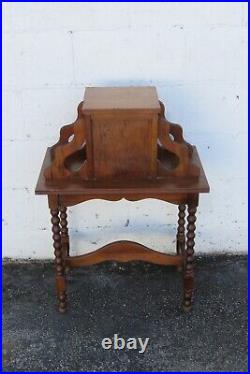 Early 1900s Cigar Tobacco Humidor Chest Box Cabinet 5693