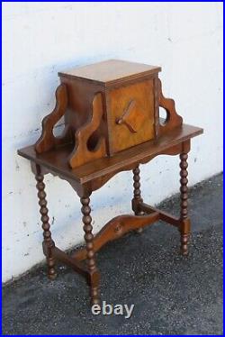 Early 1900s Cigar Tobacco Humidor Chest Box Cabinet 5693