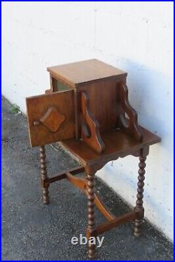 Early 1900s Cigar Tobacco Humidor Chest Box Cabinet 5693