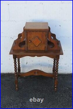 Early 1900s Cigar Tobacco Humidor Chest Box Cabinet 5693