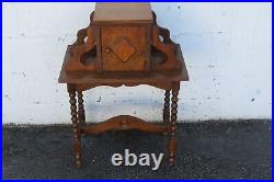 Early 1900s Cigar Tobacco Humidor Chest Box Cabinet 5693