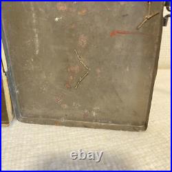 Early Passing Show Tin Lunch Box Style Tobacco Humidor Cigarette Case Old Cigar Early Passing Show Tin Lunch Box Style Tobacco Humidor Cigarette Case Old Cigar