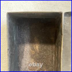 Early Passing Show Tin Lunch Box Style Tobacco Humidor Cigarette Case Old Cigar Early Passing Show Tin Lunch Box Style Tobacco Humidor Cigarette Case Old Cigar