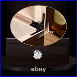 Ebony Cigar Moisturizing Box Transparent Display Humidor Moisturizing Box Ebony Cigar Moisturizing Box Transparent Display Humidor Moisturizing Box