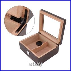 Ebony Cigar Moisturizing Box Transparent Display Humidor Moisturizing Box Ebony Cigar Moisturizing Box Transparent Display Humidor Moisturizing Box