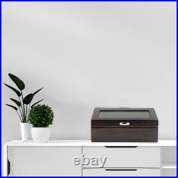Elegant Walnut Cigar Humidor Perfect Gift for Best Man