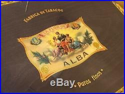 Elie Bleu Alba Violet Sycamore 110ct Cigar Humidor Brand New In Box