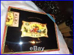 Elie Bleu Flor de Alba Black Humidor 75 Ct new in the original box